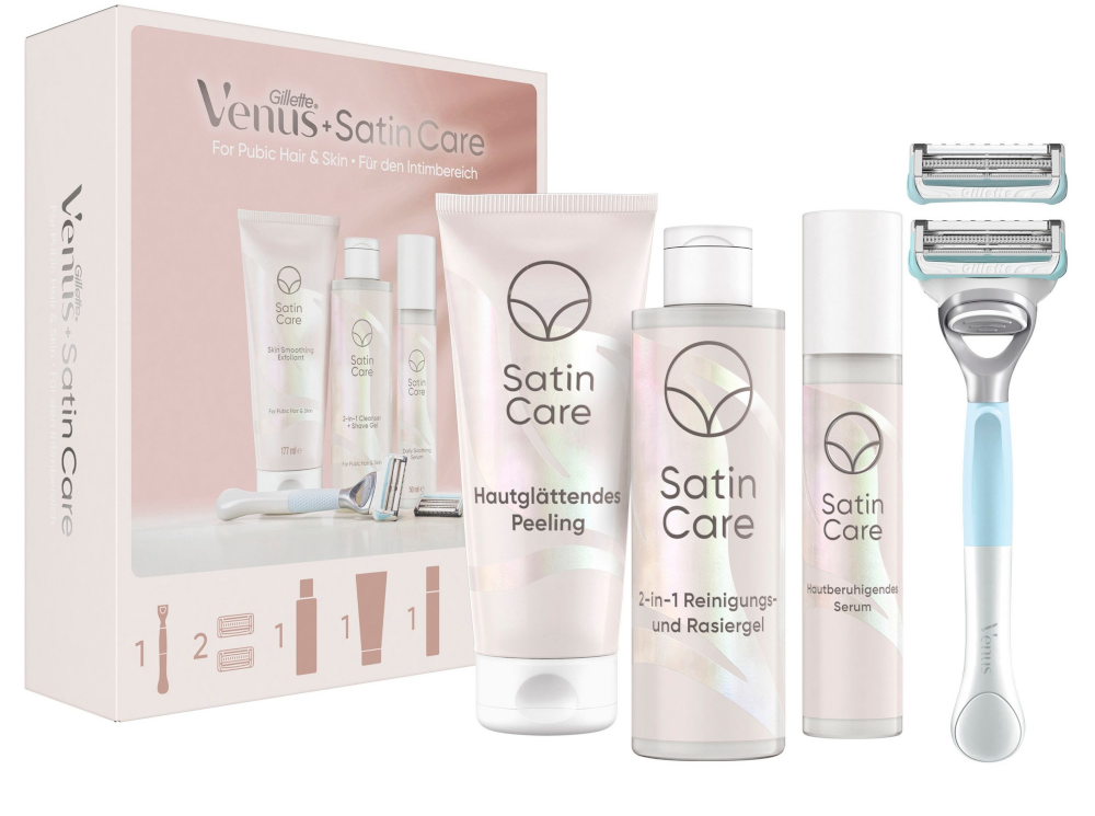 Gillette Venus + Satin Care Set für Frauen